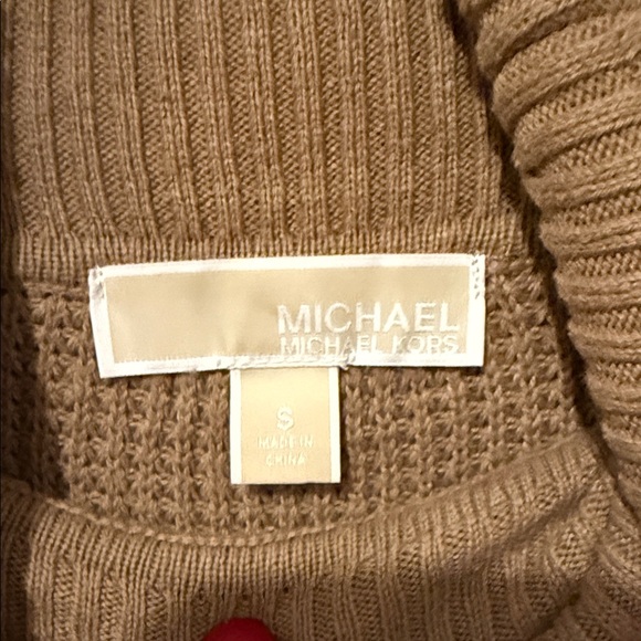 MICHAEL Michael Kors Tan Turtleneck Sweater Small - Picture 2 of 9